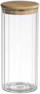 Voorraadpot Flora - 20xØ9 Cm - Glas - Transparant