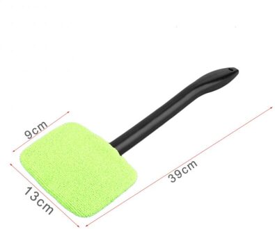Voorruit Cleaner Brush Kit Microfiber Autoruit Voorruit Cleaning Wassen Tool Lange Steel Auto Glas Ruitenwisser Cleaner Doek Pad