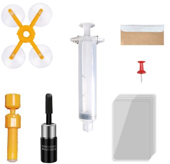 Voorruit Reparatie Kit Auto Voorruit Crack Reparatie Hars Gereedschap Auto Glas Herstellen Set Diy Auto Venster Fix Kit Hars