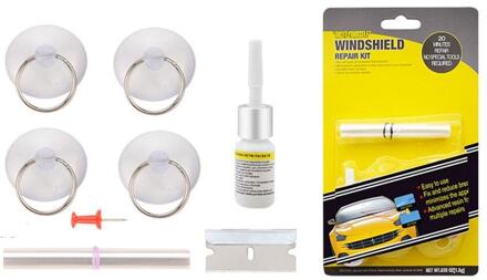 Voorruit Reparatie Kit Autoruit Glas Kras Reparatie Venster Reparatie Auto Styling Crack Screen Tool Auto Herstellen Polijsten Ca X8C2 B