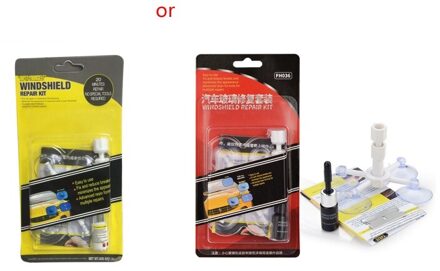 Voorruit Reparatie Kit Quick Fix Diy Auto Wind Glas Bullseye Rock Chip Crack Ster 094D
