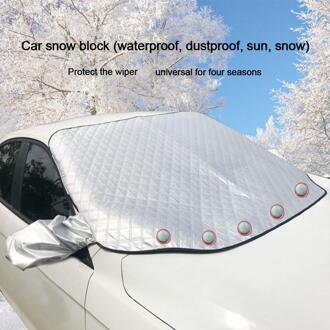 Voorruit Sneeuw Cover Waterdichte Stof-proof Auto Voorruit Anti-freeze Sneeuw Winter Verdikte Anti- vorst Cover
