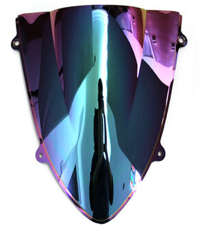 Voorruit Voor Kawasaki NINJA ZX250R 250R 250 R Double Bubble Voorruit Windgeleiders Motorrijwiel diep iridium