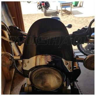 Voorruit Voorruit Voor 1987-2004 Suzuki Intruder VS 1400 VS1400 800 VS800 750 VS750 Volusia VL VL800 Voorvork screen zwart