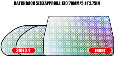 Voorruit Zonnescherm Universele Probleemloze Auto Zonneschermen Houden Uw Voertuig Cool UV Zon Voor Car Window Accessoires groen