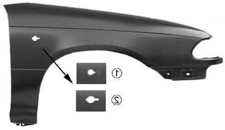 Voorspatbord Rechts 9/94+ +repetit. 3737656