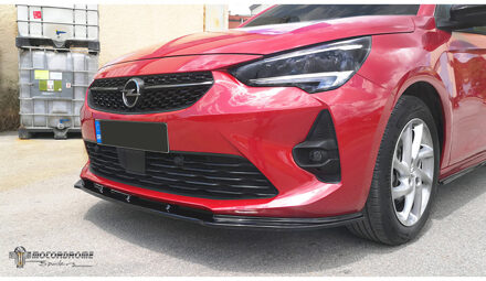 Voorspoiler passend voor Opel Corsa F 2019- (ABS) DXVOP04