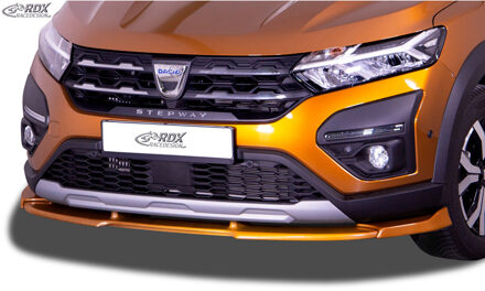 Voorspoiler Vario-X passend voor Dacia Sandero Stepway III 2021- (PU) RDVDC04