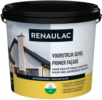 Voorstrijk Gevel Muurverf - Mat - Wit - 5l