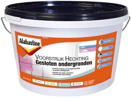 voorstrijk hechting gesloten ondergronden - 5 kg.