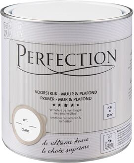 Voorstrijk Primer - Muur En Plafond - Wit - 2,5l