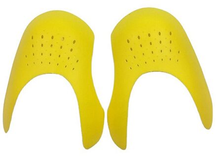 Voorvoet Insert Pad Voor Mannen En Vrouwen Schoen Shield Anti Vouw Anti Vouw Schoenveter Vormgeven Anti Vouw Teen Plug inlegzolen geel 36-39