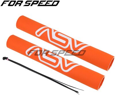 Voorvork Protector Schokdemper Guard Wrap Cover Voor Exc Crf Yzf Kxf Crossmotor Motorfiets Atv Quad motocross oranje