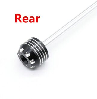 Voorzijde Achteras Vork Crash Sliders Voor Yamaha Yzf R1 2004 Motorfiets Accessoires Wiel Protector YZFR1 achterkant zwart