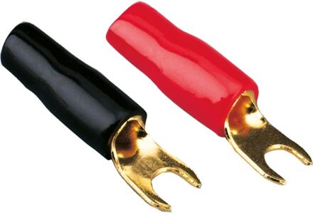 Vork kabelschoen 20 mm² 2 x rood + 2 x zwart 30442001
