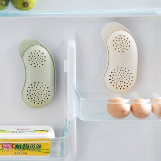 Vorm Koelkast Koelkast Air Verse Doos Purifier Houtskool Deodorizer Absorber Luchtverfrisser Elimineren Geuren Geur groen