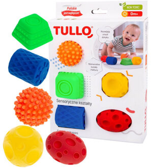 Vormen zintuiglijke ballen (set van 5) Veelkleurig - One size