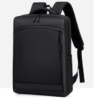 Vormor Laptop Rugzak Vrouwen Anti-Diefstal Waterdichte School Rugzakken Usb Opladen Business Mannen Reistas zwart