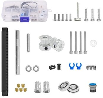 Voron M4 Extruder Kit Compatible with Voron M4 3D Printer Includes GT2 20T Pulley M3 BHCS Screw 188mm GT2 Belt Loop and Storage Box