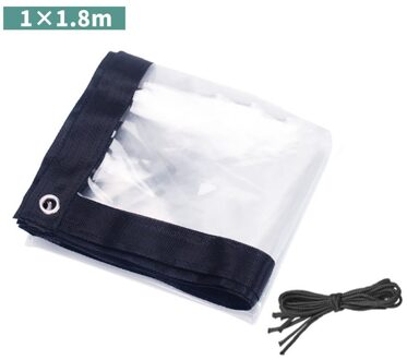 Vorst Proof Clear Dekzeil Waterdichte Heavy Duty Pvc Tarp Cover Vel Plastic Film Antivries Isolatie Dekzeil 1x1.8m