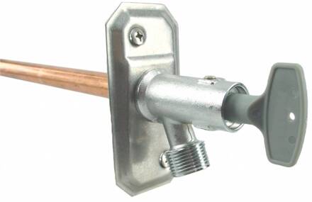 Vorstbestendige Gevelkraancombinatie 15X3/4 Aqua Splash