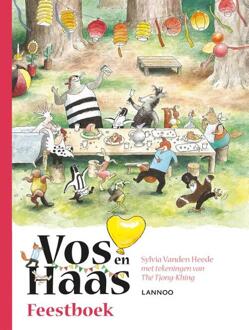 Vos en Haas Feestboek - Boek Sylvia Vanden Heede (940145017X)