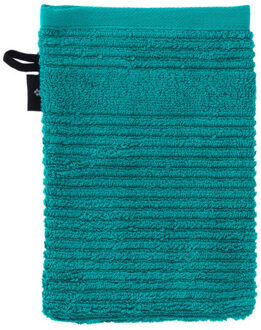 Vossen Morgen badstof washandschoen Blauw - One size