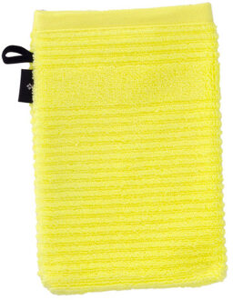 Vossen Morgen badstof washandschoen Geel - One size