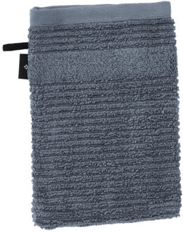 Vossen Morgen badstof washandschoen - maat One size Grijs