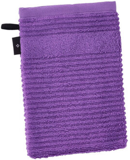 Vossen Morgen badstof washandschoen - maat One size Paars