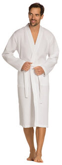 Vossen Wellington badjas voor volwassenen Wit - XL