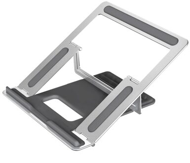 Vothoon Laptop Houder Verstelbare Laptop Stand Houder Voor Macbook Pro Air Matebook Pro Opvouwbare Draagbare Tafel Base Beugel zilver
