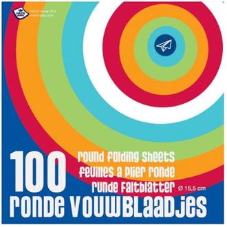 Vouwblaadjes Haza Rond 15.5Cm