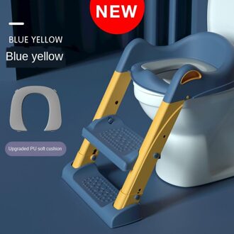 Vouwen Baby Potty Seat Urinoir Rugleuning Training Stoel Met Stap Kruk Ladder Voor Baby Peuters Jongens Meisjes Veilig Wc Potties groen