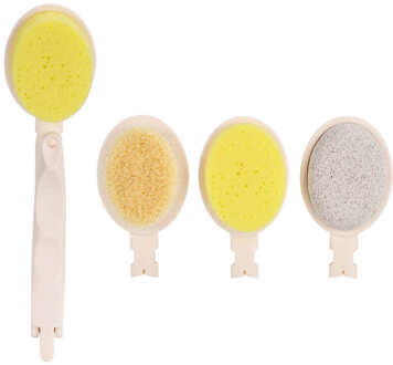Vouwen Bad Borstel Badkamer Douche Borstel Cleaning Tools Verwijderen Dode Huid Douche Borstel Zacht Haar Spons Massage Body Badkamer