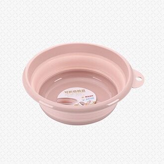 Vouwen Bassin Kan Hangen Dikke Wastafel Huishouden Vouwen Wastafel Eco-vriendelijke Plastic Pp + Abs + Tpr roze-M