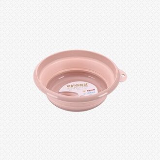 Vouwen Bassin Kan Hangen Dikke Wastafel Huishouden Vouwen Wastafel Eco-vriendelijke Plastic Pp + Abs + Tpr roze-S
