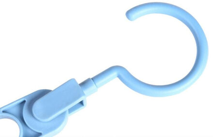 Vouwen Draaien Hanger Anti-Slip Multifunctionele Kleerhangers Haak Opbergrek Multi-Poort Droogrekken Closet Organizer Tool wit