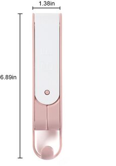 Vouwen Droogrek Kleding Magic Tie Riem Hangers Garderobe Kast Ruimtebesparend Thuis Multifunctionele Roterende Organizer roze