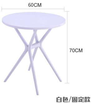 Vouwen Eettafel Nordic Eenvoudige Plastic Klaptafel Thuis Eten Ronde Tafel Slaapzaal Slaapkamer Tafel Kraam Tafel