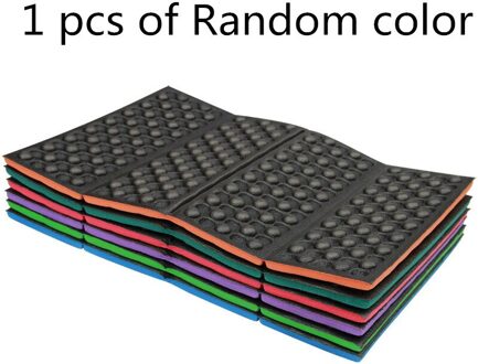 Vouwen Kussen Outdoor Opvouwbare Stoel Foam Pad Camping Reizen Matten Stoel Kussen Draagbare Waterdichte Wandelen Camping Vouwen Pad willekeurig kleur