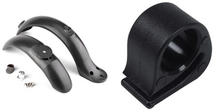 Vouwen Moersleutelmoersleutel Gesp Knop Beschermen Haak Vinger Snelspanner (Zwart) Met Voor Achter Spatbord