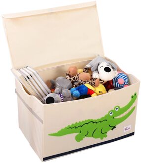 Vouwen Opbergdoos Leuke Cartoon Dier Opslag Mand Vilt Doek Stof Opvouwbaar Storage Bins Voor Kwekerij Speelgoed Organisatoren