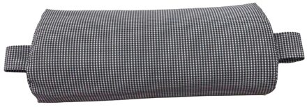 Vouwen Sling Lounge Stoelen Hoofd Kussen Kussen Voor Strand Patio Ligstoel grijs