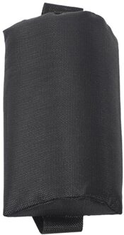 Vouwen Sling Lounge Stoelen Hoofd Kussen Kussen Voor Strand Patio Ligstoel zwart