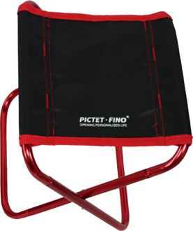 Vouwen Vissen Stoel Draagbare Outdoor Strand Stoelen Lichtgewicht Picknick Camping Kruk Opvouwbare Aluminium Doek Tuinmeubilair M rood