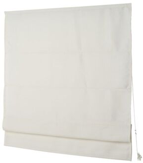 Vouwgordijn Semi-transparant Unicolor View Off-white 120x180cm