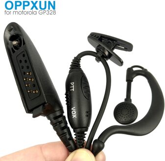 VOX PTT Oortelefoon Headset voor Motorola HT750 HT1250 GP328 GP329 GP340 GP380 MTX850 PRO5150 Walkie Talkie Draagbare Radio Oorhaak