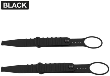 Vr Accessoires Siliconen Knuckle Bandjes Voor Oculus Quest 2 Vr Headset Touch Controller Verstelbare Handgreep Grip Strap Voor Quest2 zwart