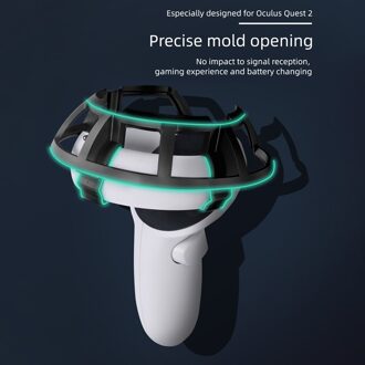 Vr Controller Fixer Bumper Voor Oculus Quest 2 Handvat Bumper Guard Cover Grip Anti-Collision Bescherming Frame Voor Oculus quest 2